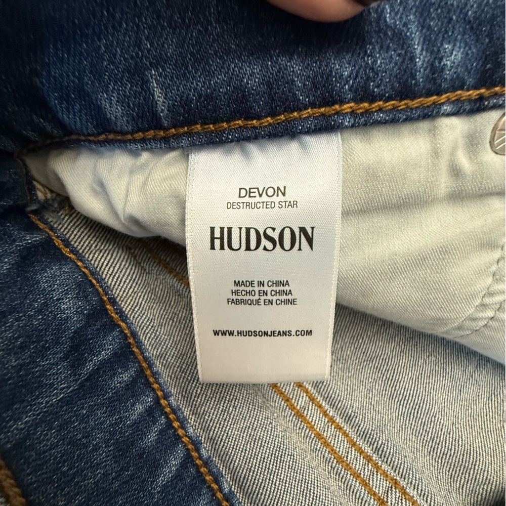Hudson Jeans Devon Jean Shorts 31 - Picture 3 of 10